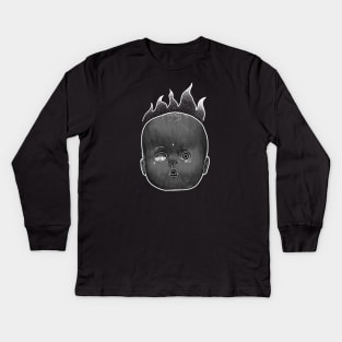 Burn Baby Kids Long Sleeve T-Shirt